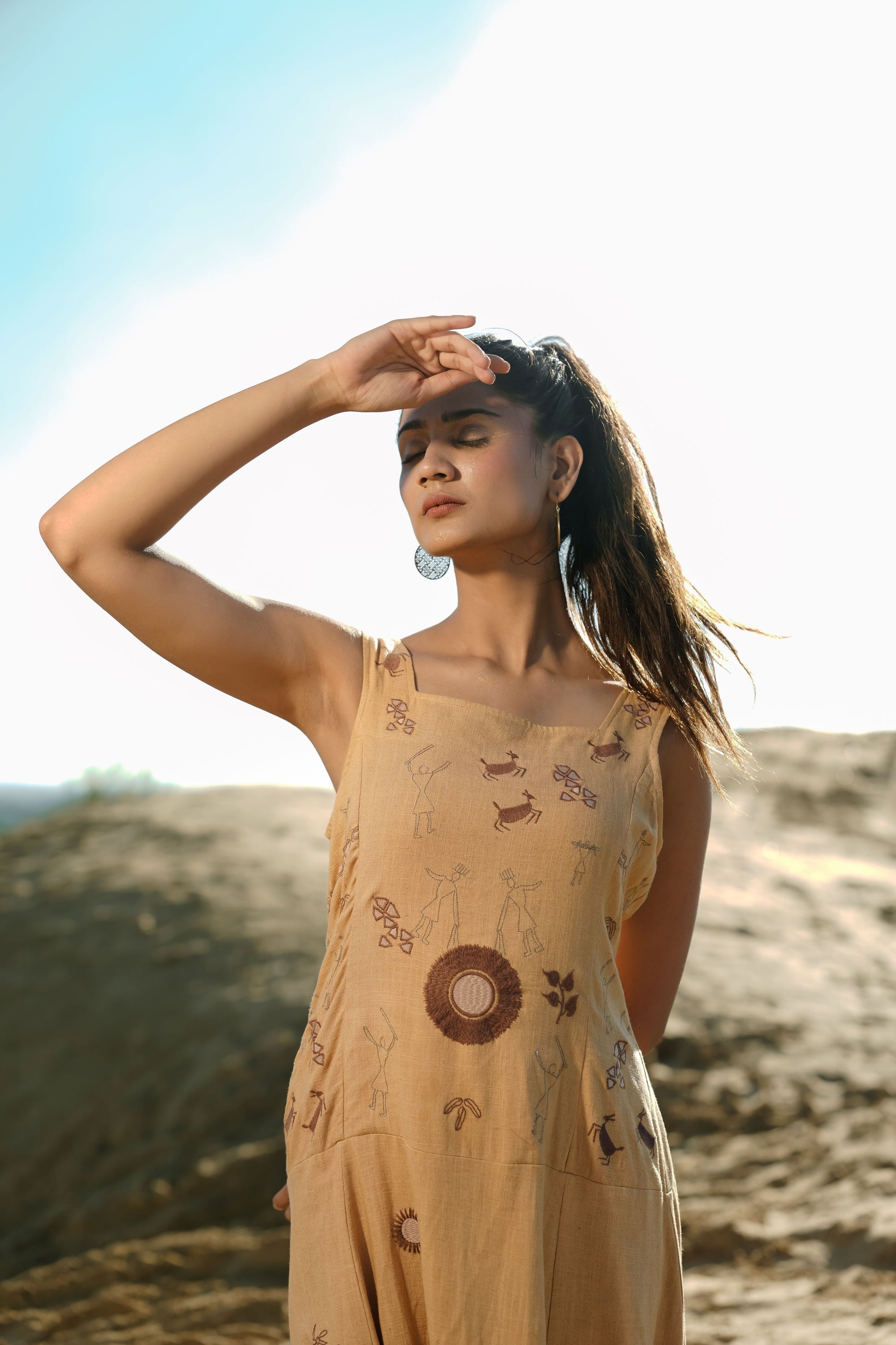 Schiffli Embroidery Dress