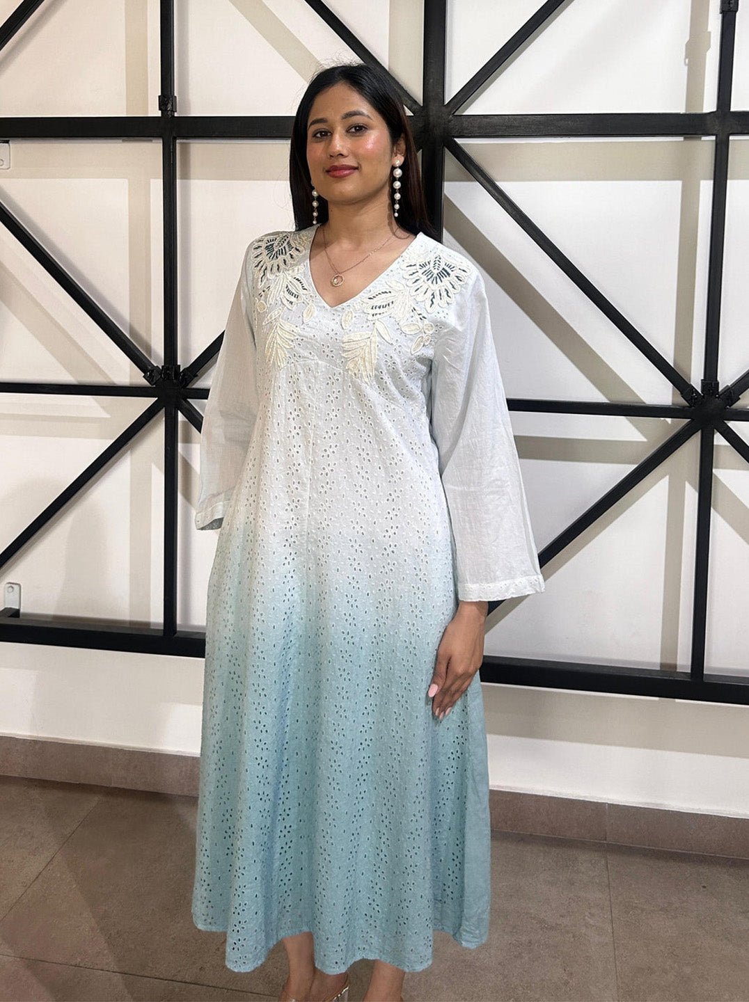 Beni Embroidery Dress