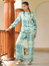 Amama green co-ord set