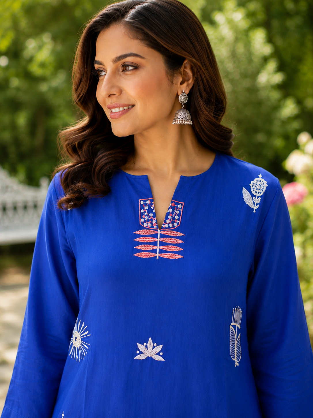 Juni Embroidery Co-ord Set