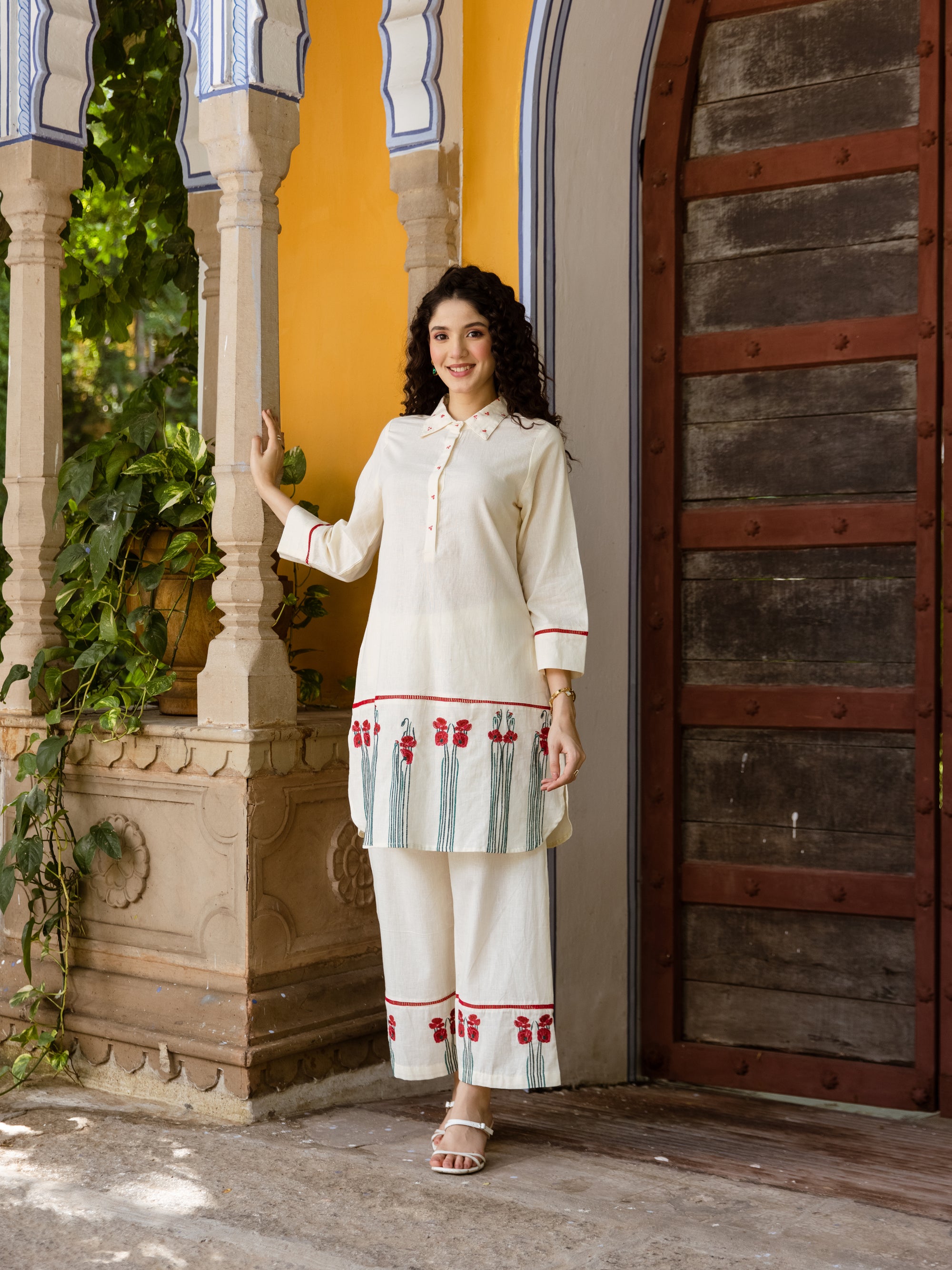 Clare Embroidery Kurta Set