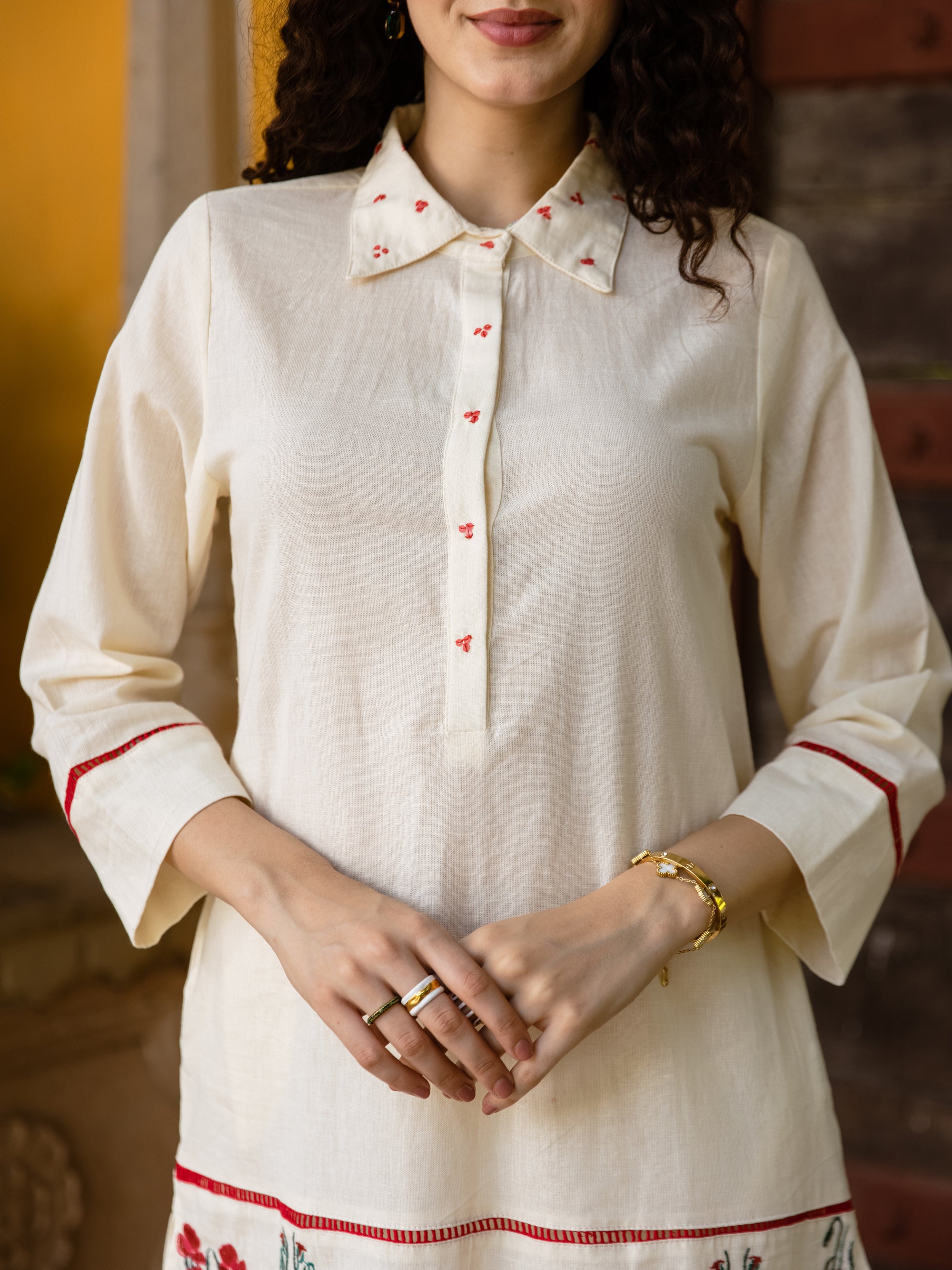 Clare Embroidery Kurta Set