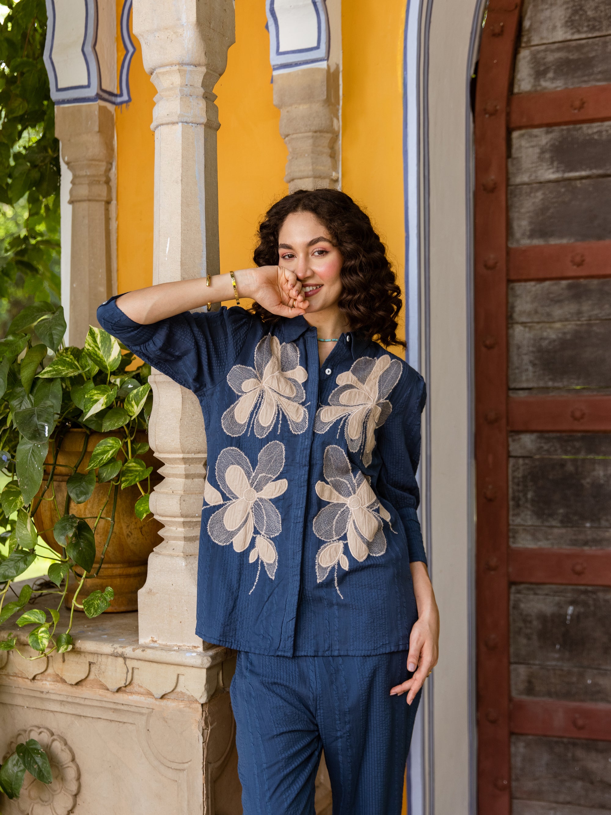 Elagance Embroidery Co-ord Set