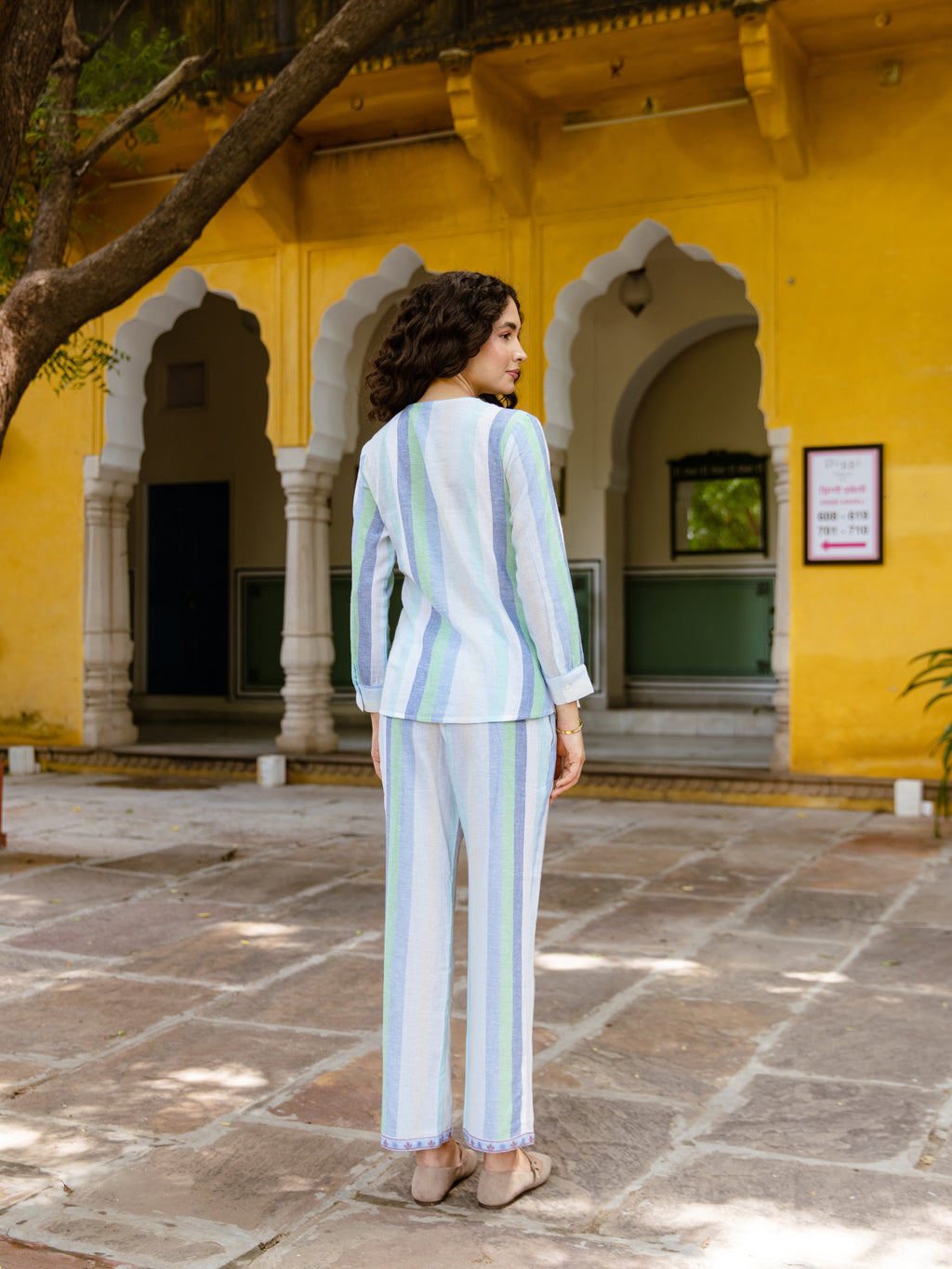 Tanika  Embroidery Co-ord Set