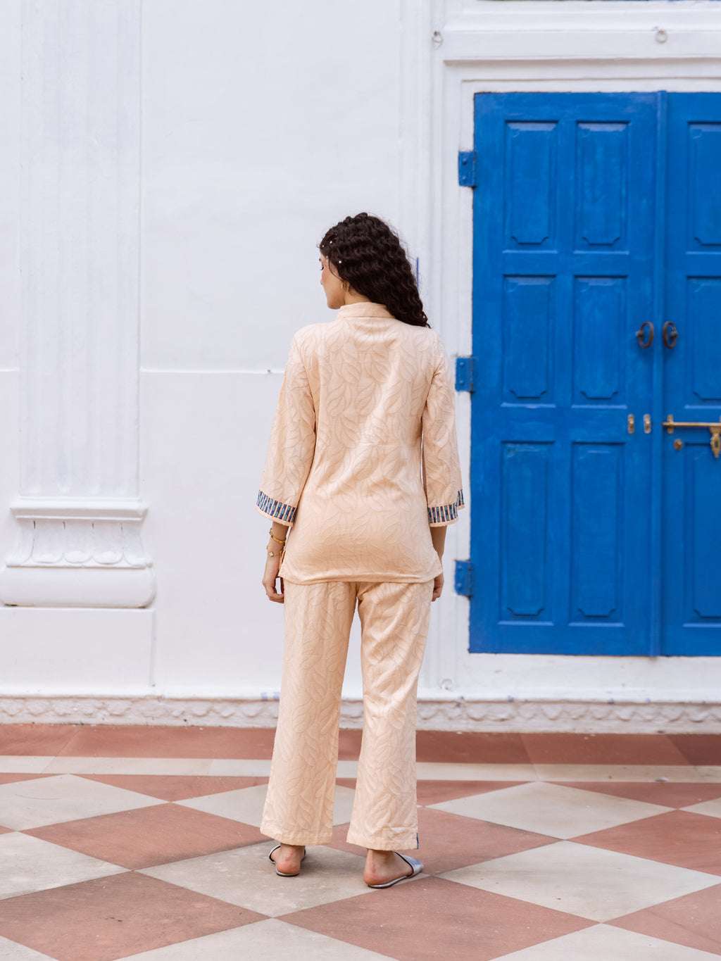 Margot Pink Embroidery Co-ord set