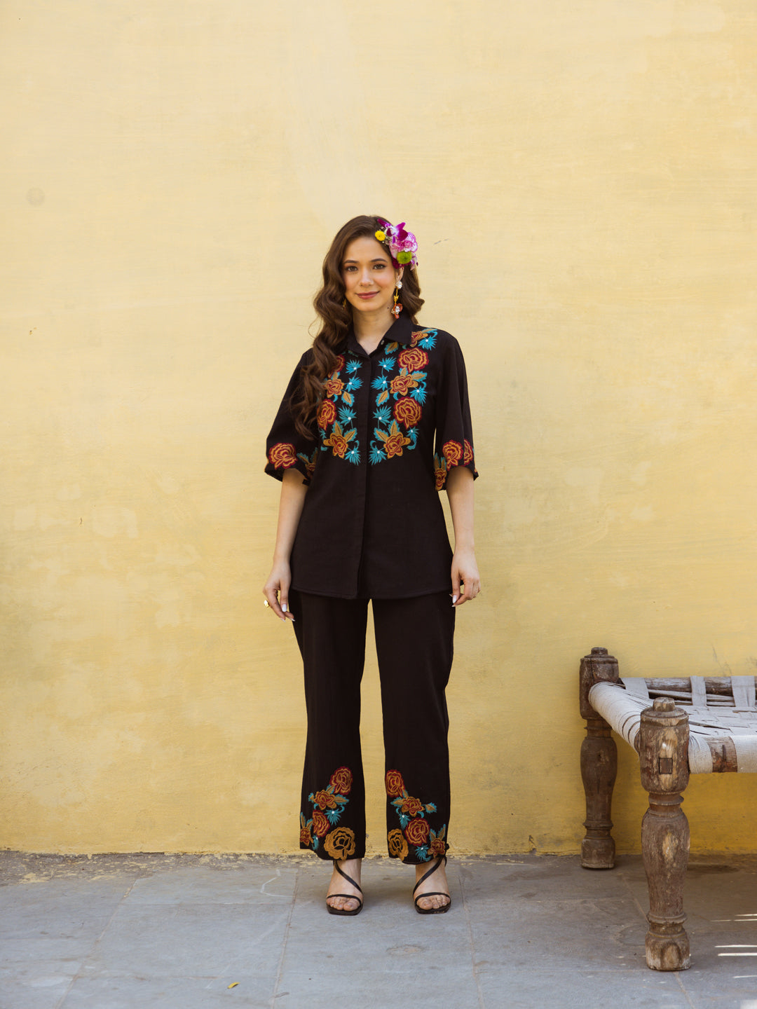 Chetan embroidery co-ord set