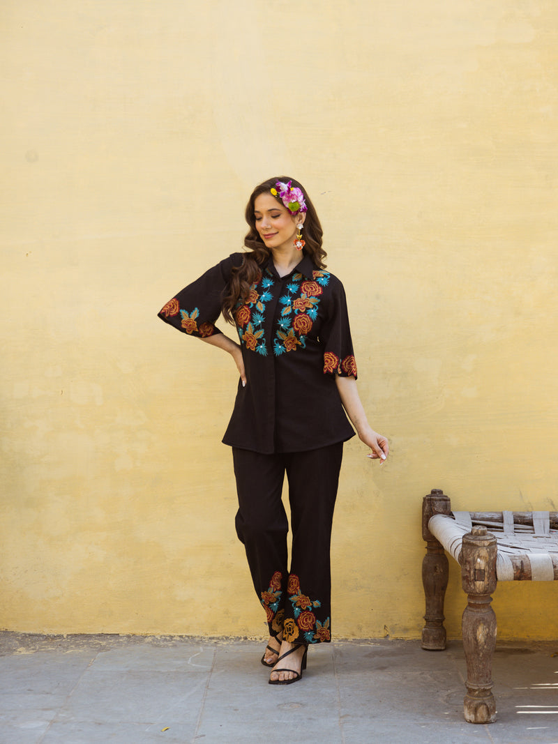Chetan embroidery co-ord set