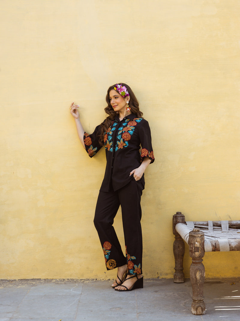 Chetan embroidery co-ord set