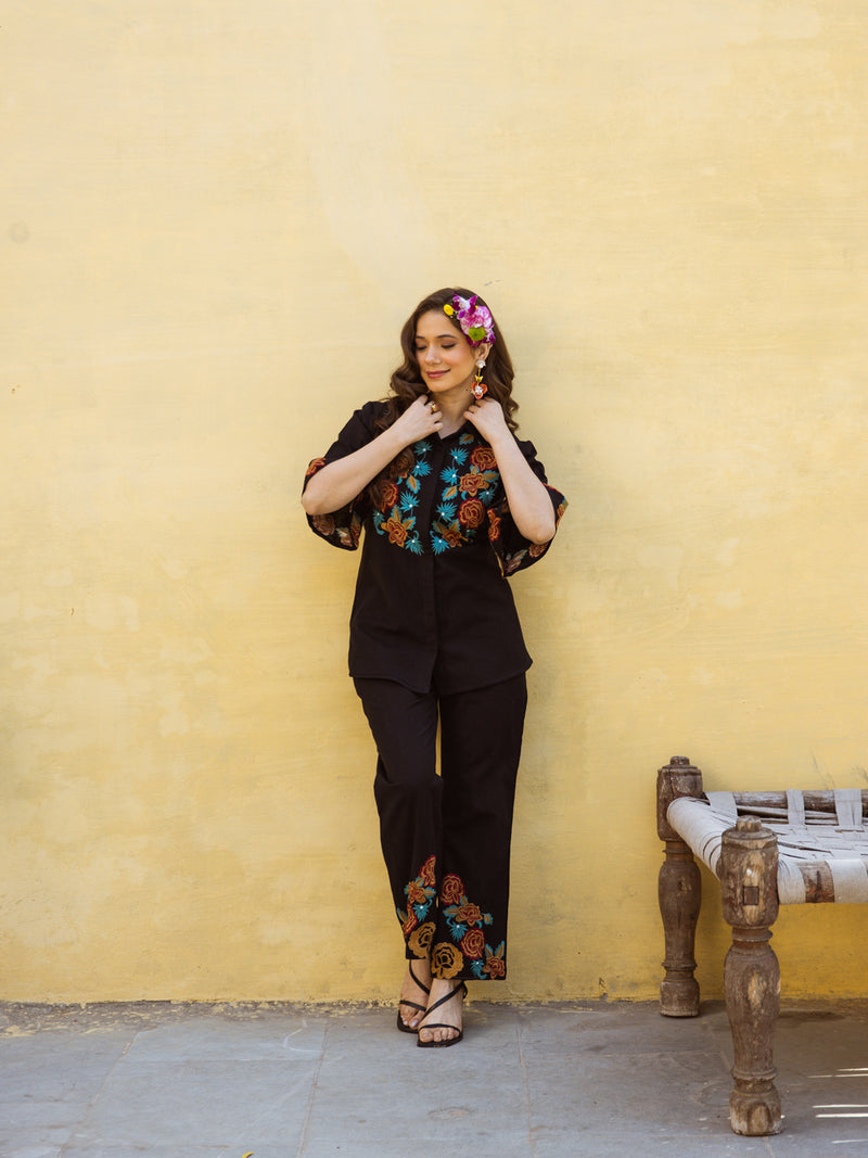 Chetan embroidery co-ord set