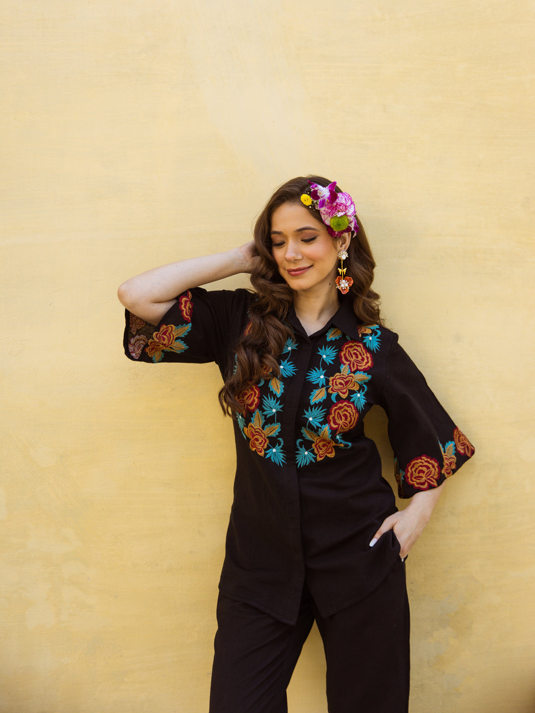 Chetan embroidery co-ord set