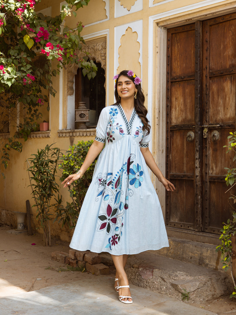 Beauty Embroidery Dress