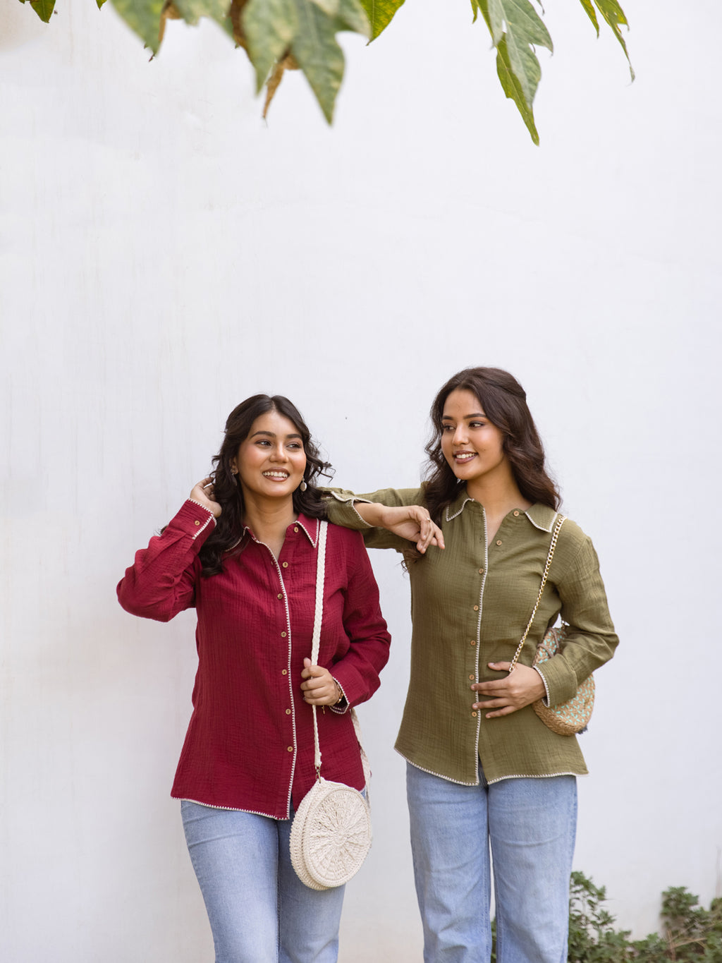 Slovey Embroidery Shrit