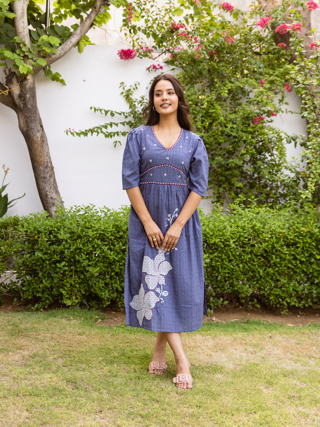 Allen Embroidery Dress
