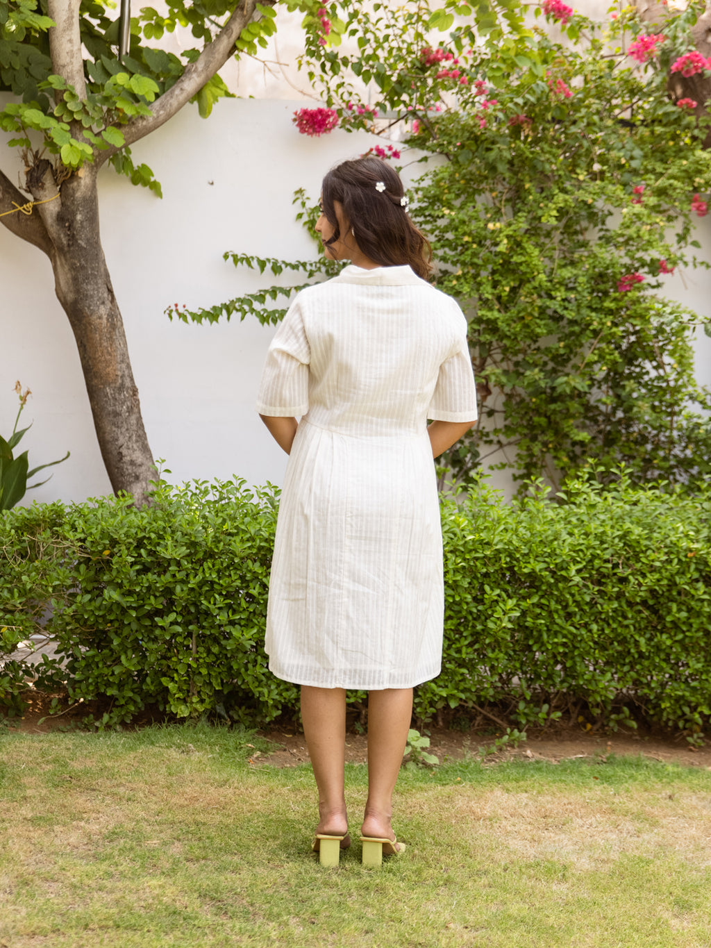 Tate White  Embroidery Dress