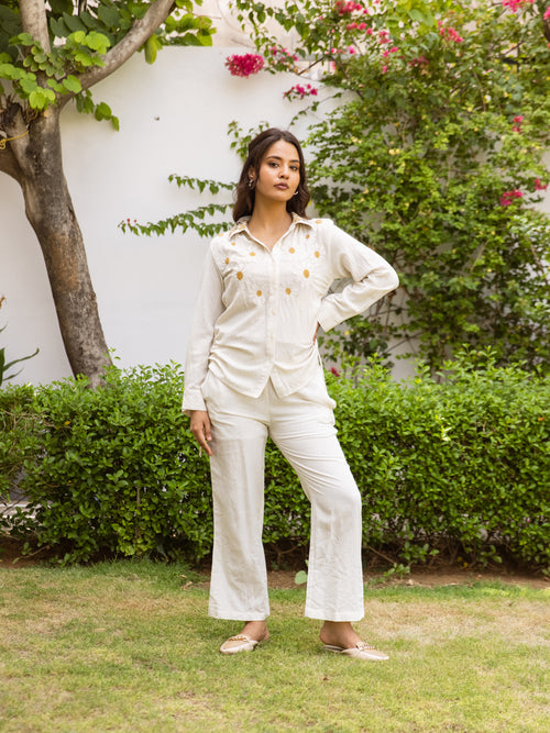 AD-CS-210 Embroidery Co-ord Set