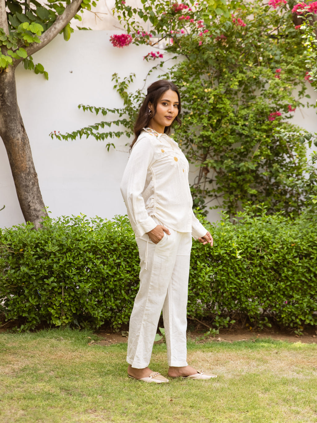 AD-CS-210 Embroidery Co-ord Set