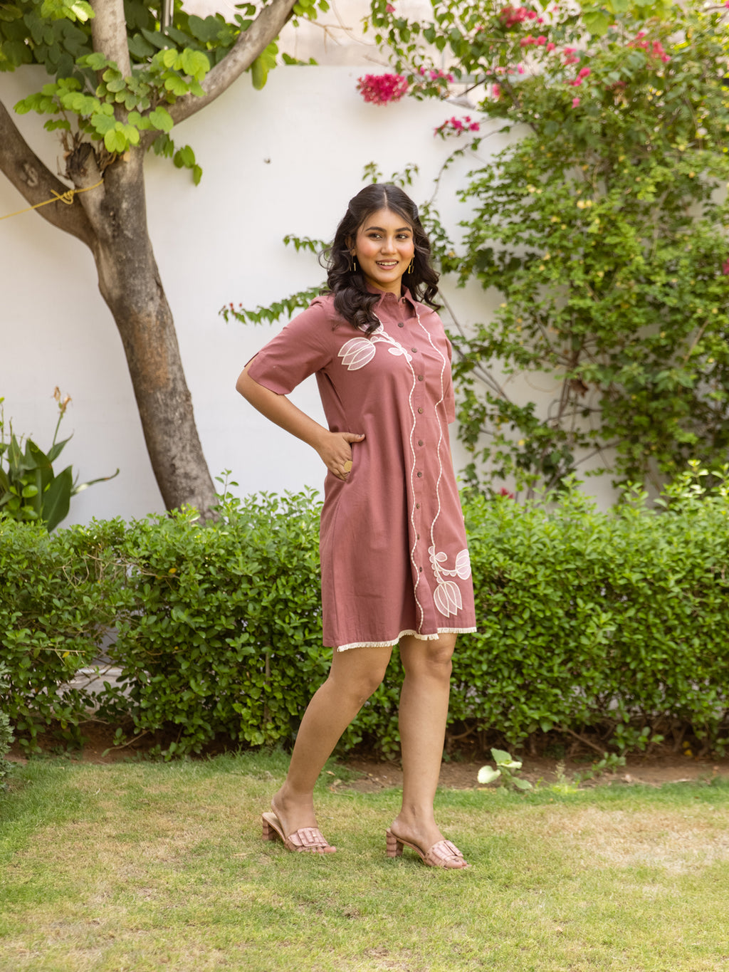 Juli Embroidery Dress