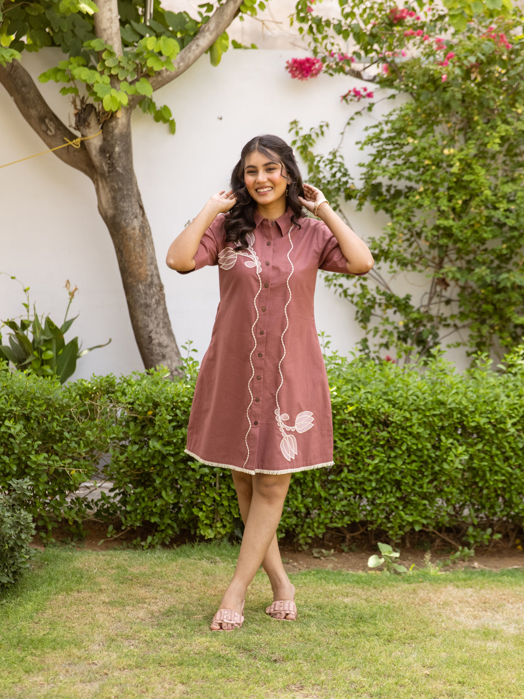 Juli Embroidery Dress