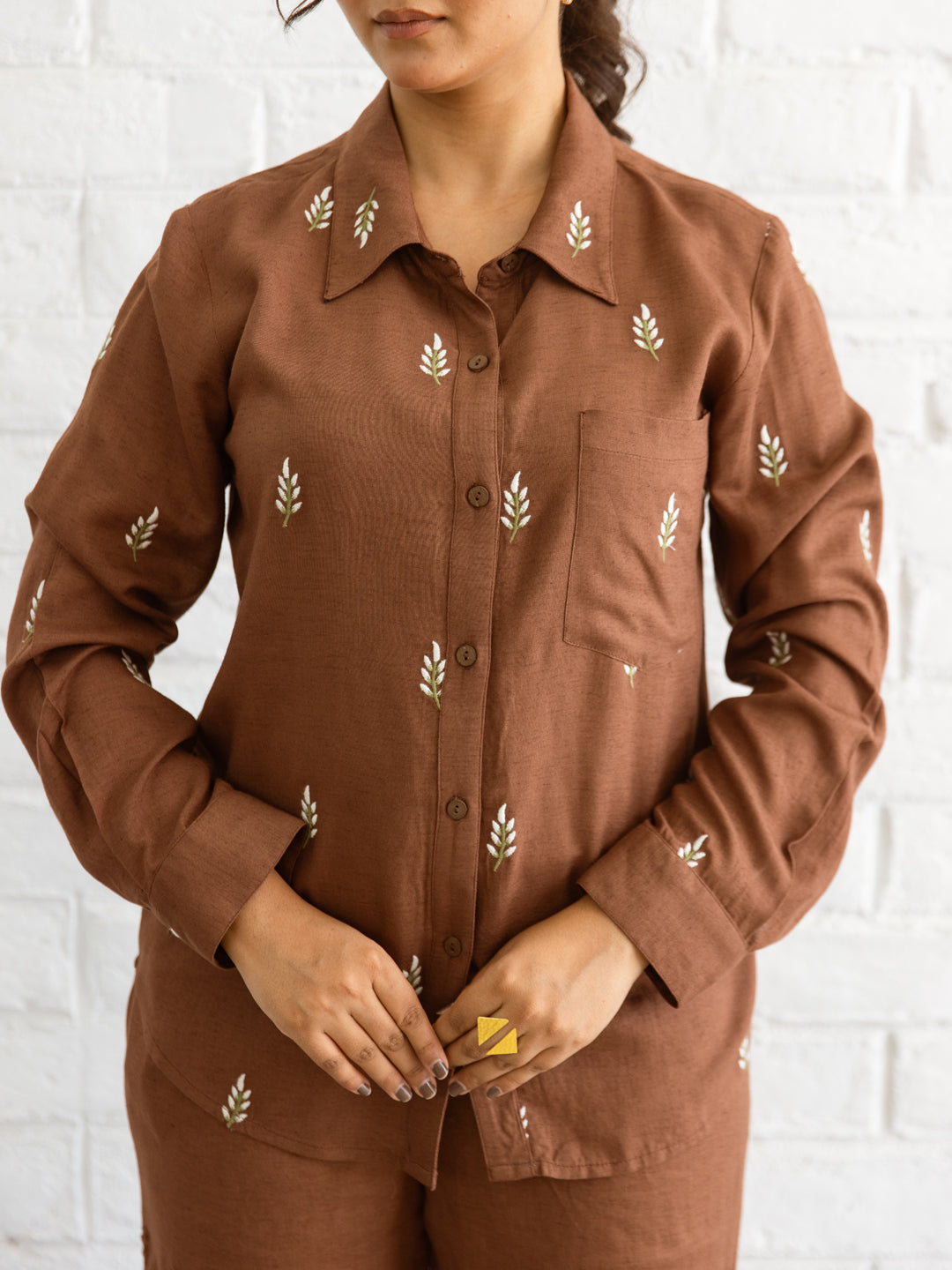Rene Embroidery Co-ord Set