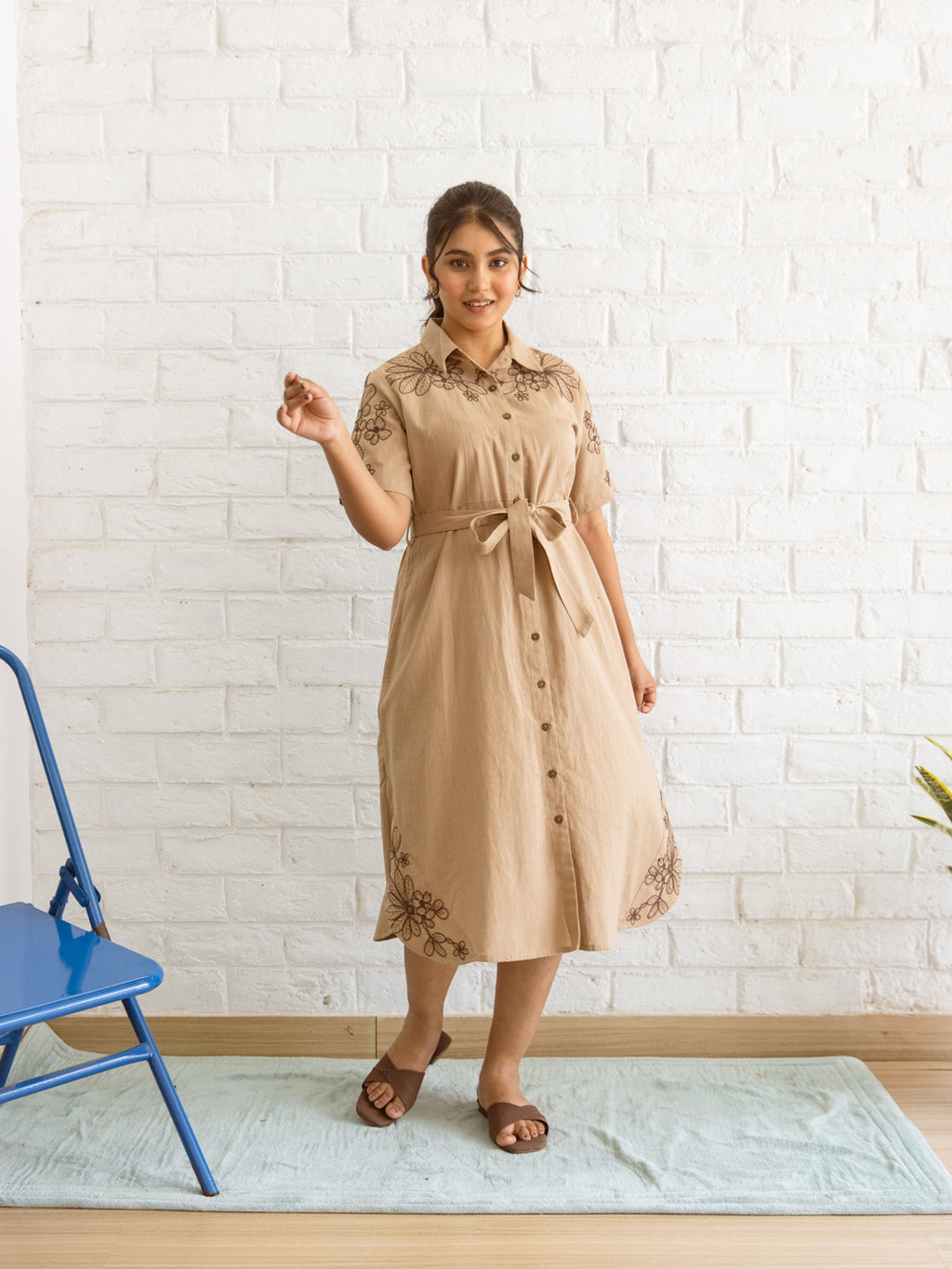 Ada Embroidery Dress