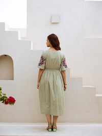 Filipa embroidery dress