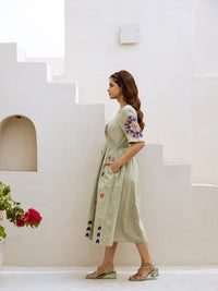 Filipa embroidery dress