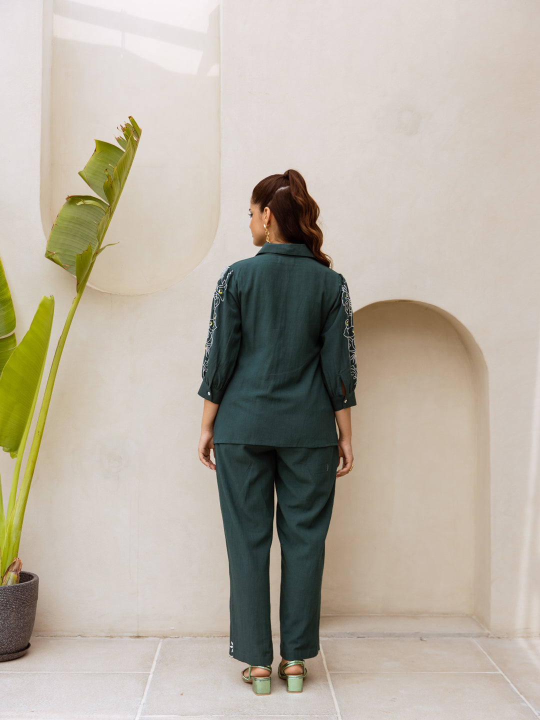 Jazz Embroidery Co-ord set