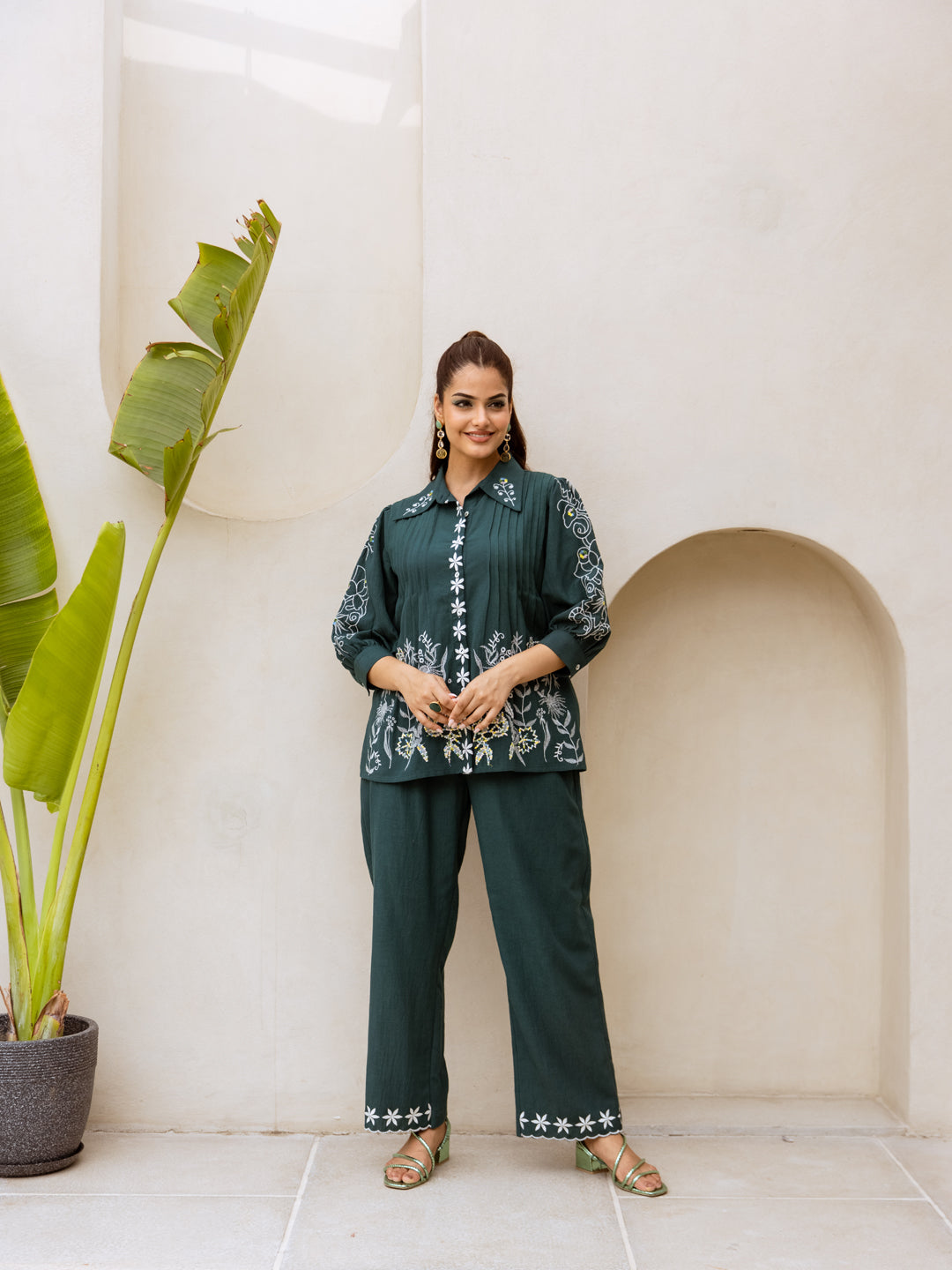Jazz Embroidery Co-ord set