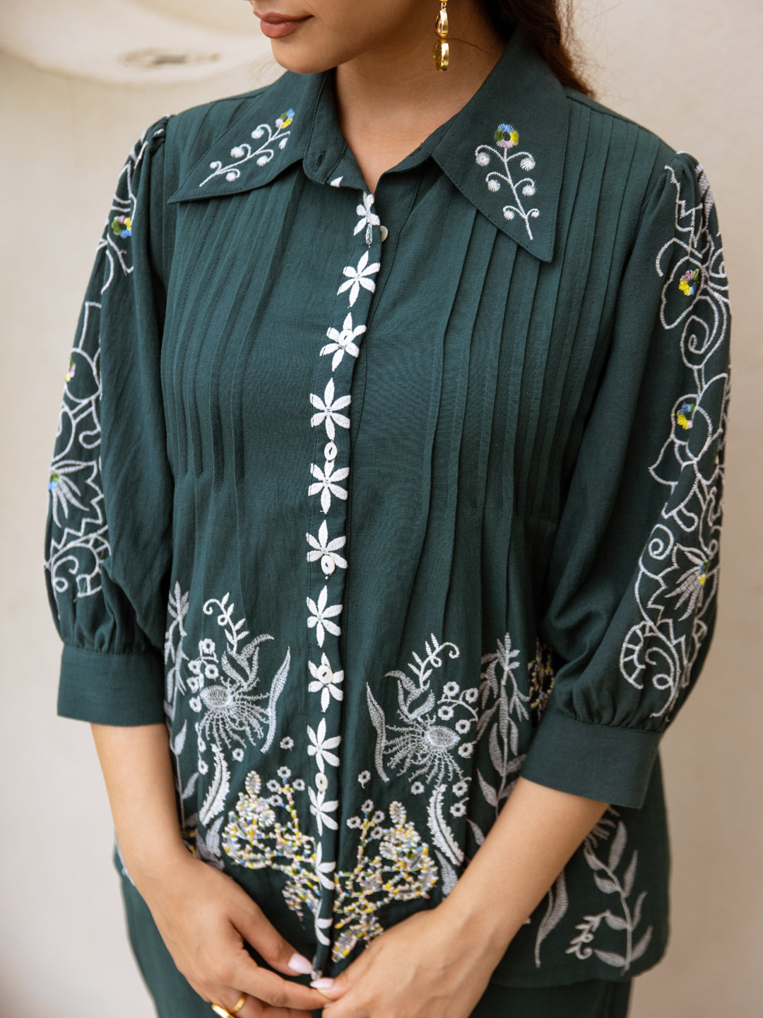 Jazz Embroidery Co-ord set