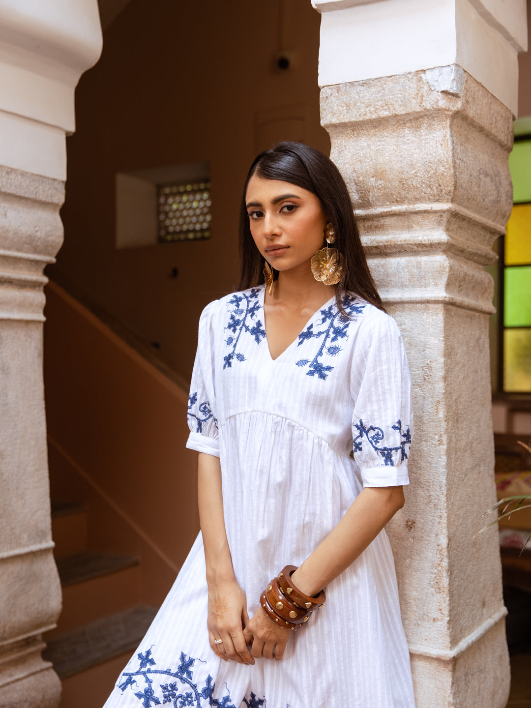 Soul White Embroidery