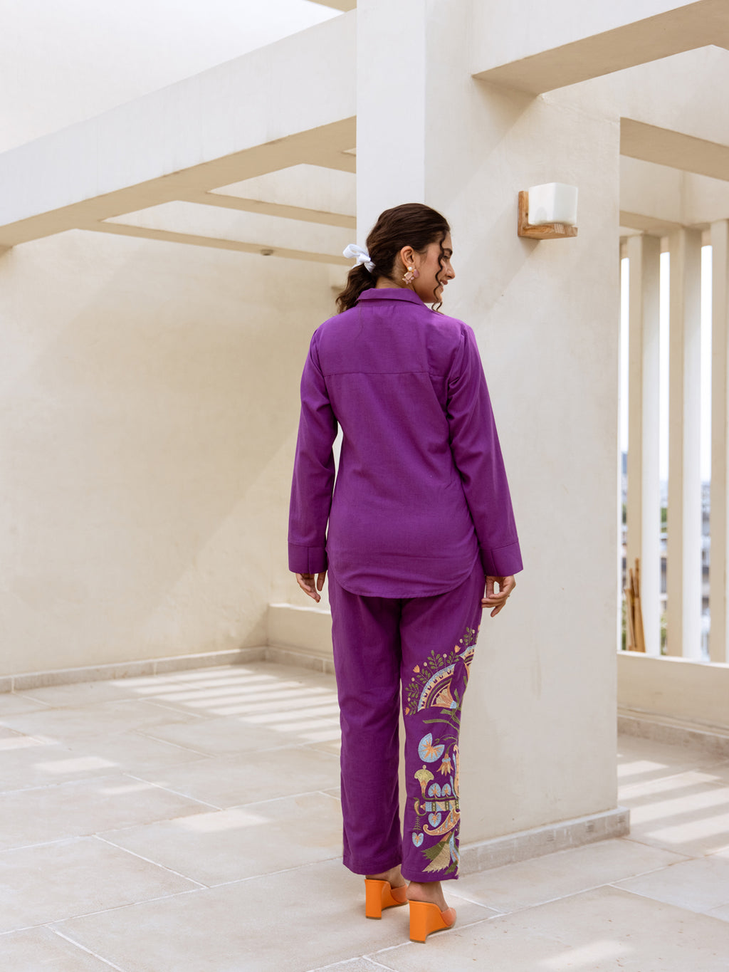 Sia Embroidery Co-ord set