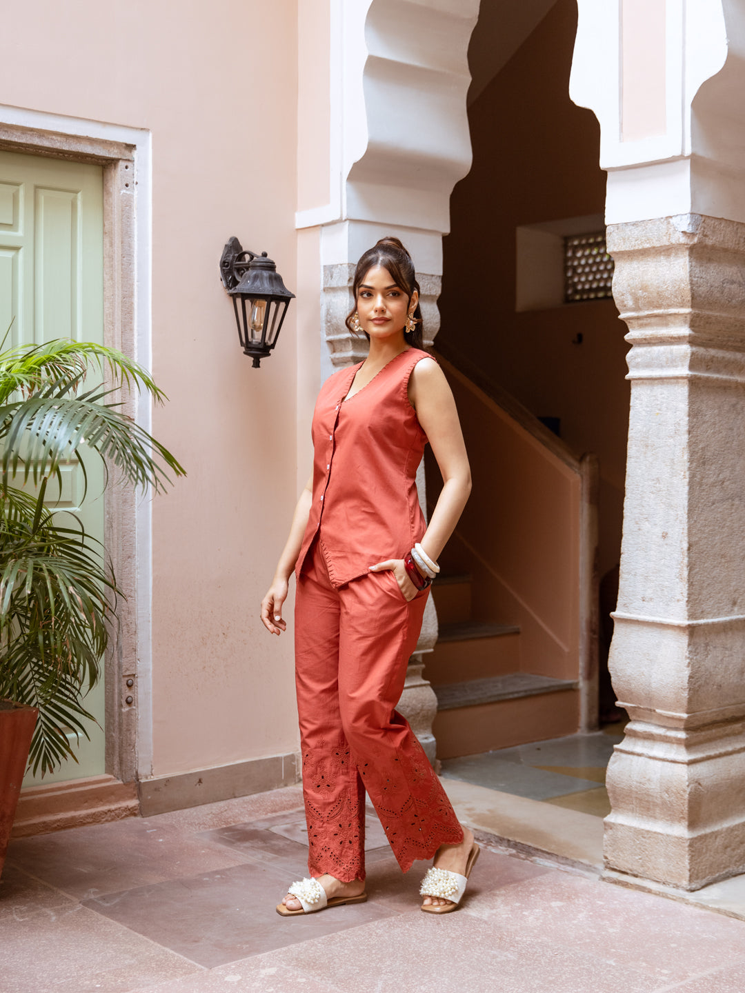 Sarra Rust Co-ord set
