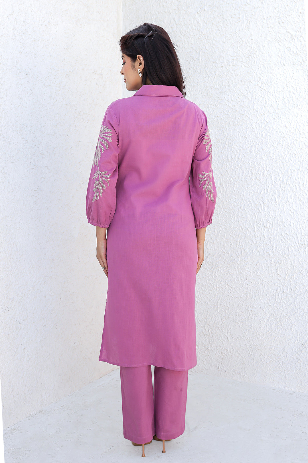 Royal Prime Pink Embroidery Kurta Set
