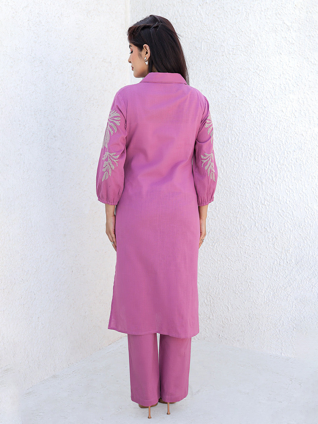Royal Prime Pink Embroidery Kurta Set
