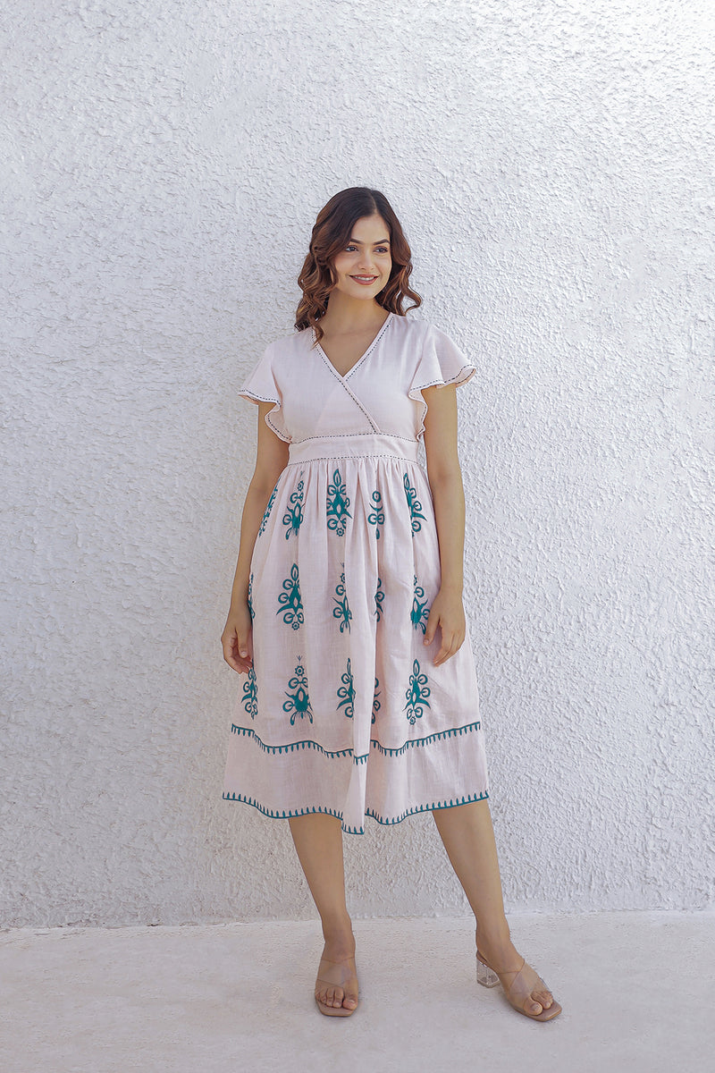 Jagvi embroidery dress