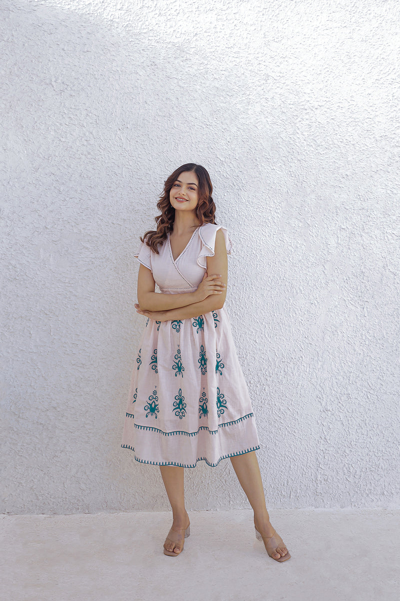 Jagvi embroidery dress