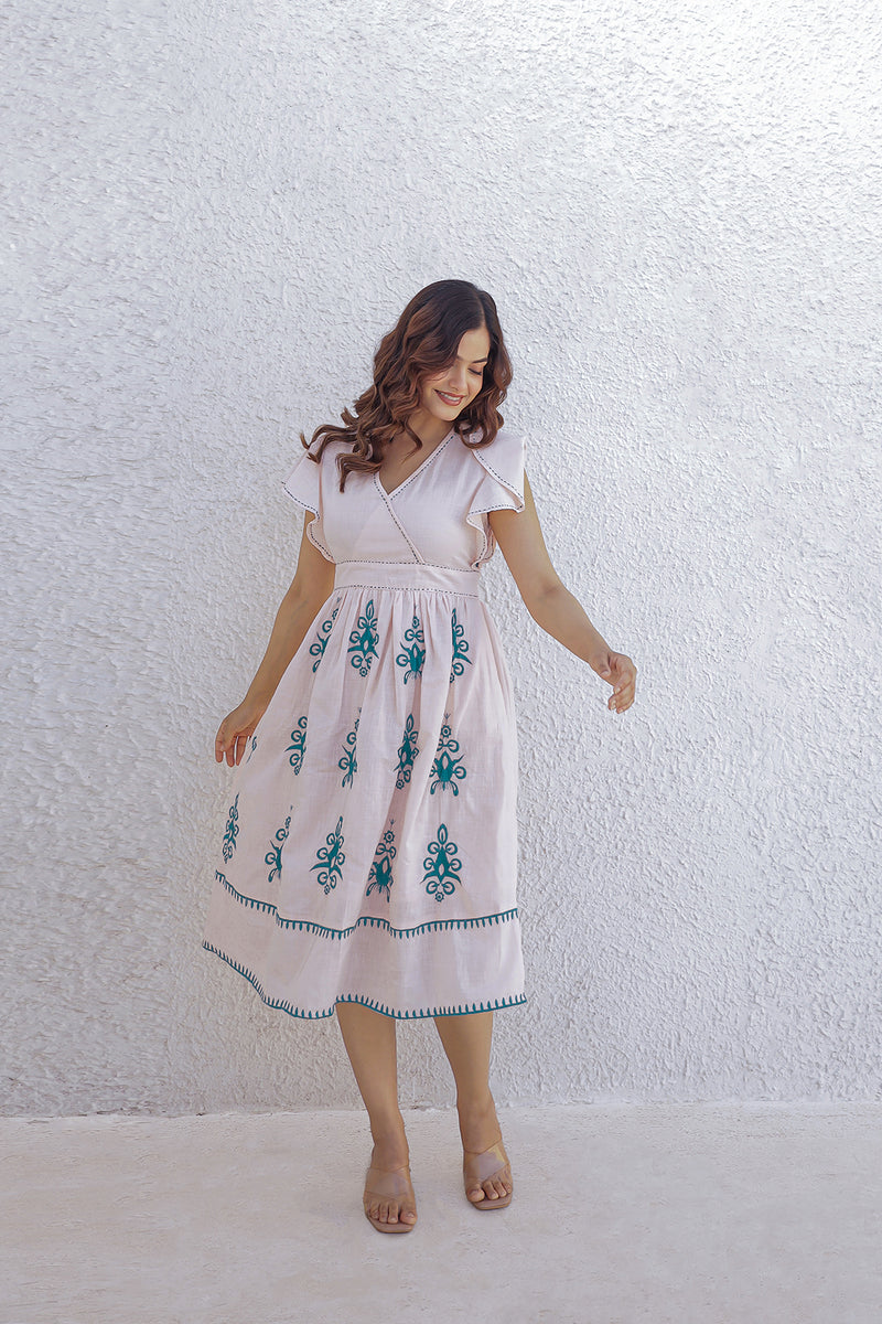 Jagvi embroidery dress