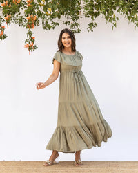 NELLA GREEN DRESS