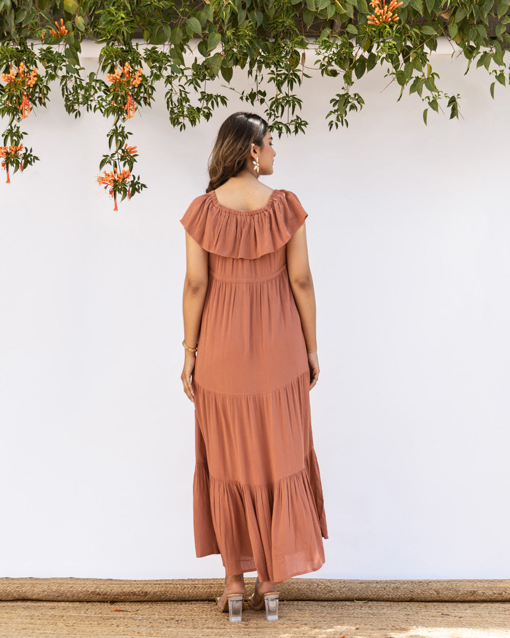 NELLA BROWN DRESS