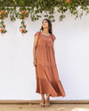 NELLA BROWN DRESS