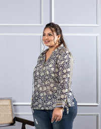 Sira printed top