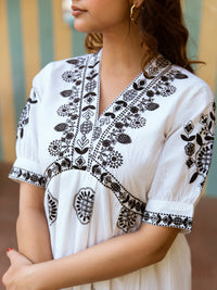 Jordi embroidery dress