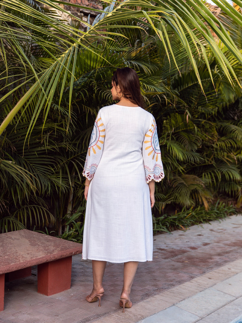 Zora embroidery dress