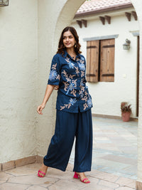 Goldy embroidery co-ord set