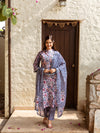 Hannah grey  kurta set