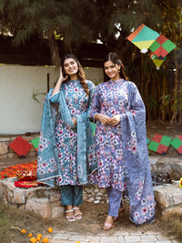 Hannah green kurta set