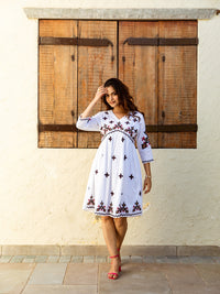 Irisha embroidery dress