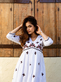 Irisha embroidery dress