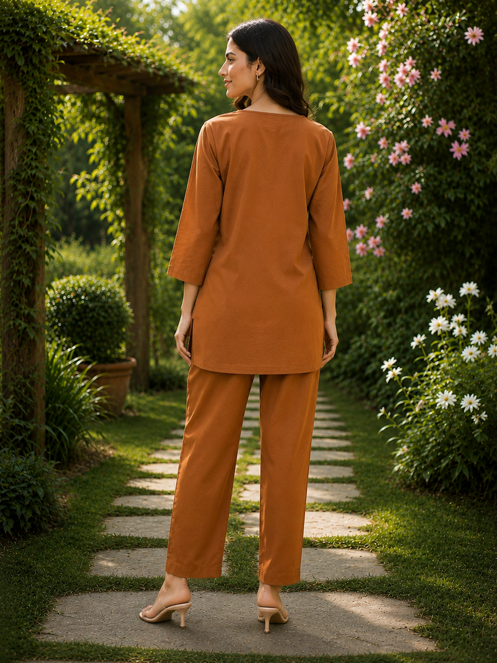 Hania Embroidery Co-ord Set