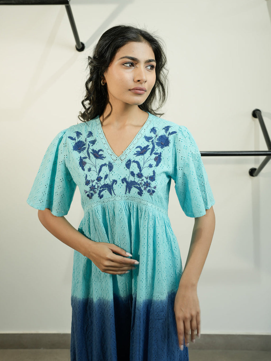 Bella Embroidery Dress